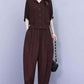 Women's Vintage Relaxed Fit Two-Piece Set