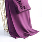 Women's Ankle-Length Chiffon Wide-Leg Pants