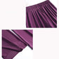 Women's Ankle-Length Chiffon Wide-Leg Pants