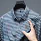 Men's Casual Plaid Short Sleeve Shirt👕