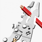 💥Hot Sale For 50% 0FF💥Multifunctional Foldable Wire Stripping Scissors with Electrical Test⚡️✂️