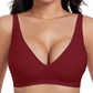 🍃Summer Hot Sale 55% OFF⏰Deep V Plunge Push-up Wirefree Seamless Jelly Bra