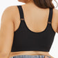 Women's Wirefree Full-Coverage Front-Closure Bra