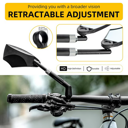 🔥360° adjustable mirror for bicycle handlebars💯