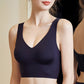 Plus Size Women’s Wireless V-Neck Tank Bra