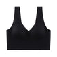 Plus Size Women’s Wireless V-Neck Tank Bra