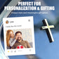 🚗✝️Metal Jesus Christ Cross Badge Stickers|3D Cross Self-Adhesive Car Scratch Cover Sticker