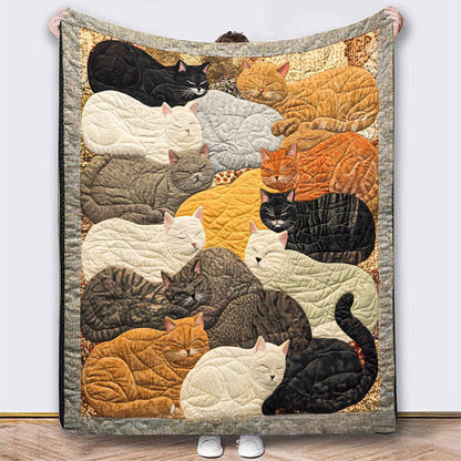 🛋️ 50 % RABATT NU! 🐱 3D-tryckt flanellfilt för hem och avkoppling – mjuk, andningsbar & 70×100 cm ✨