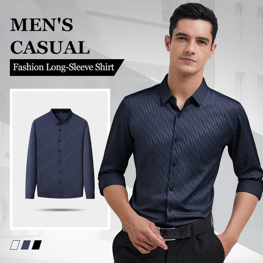 Men's Casual Fashion Long-Sleeve Shirt