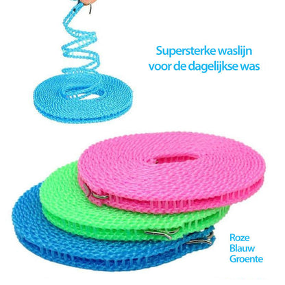 🌬️ Köp 1 Få 1 Gratis! 🧺 Vindskyddad & halkfri tvättlina – snabbtorkande, säker & enkel att sätta upp ☀️