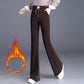 Women's Thick High Waist Drawstring Long Pants