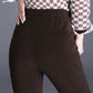 Women's Thick High Waist Drawstring Long Pants