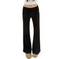 Women's Plush-Lined Flared Yoga Pants