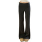 Women's Plush-Lined Flared Yoga Pants
