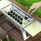 Stainless Steel Folding Outdoor Barbecue