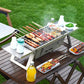 Stainless Steel Folding Outdoor Barbecue
