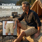 💥Hot Sales-50% OFF💖Men's Casual Cargo Shorts with Drawstring Waist