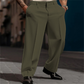 💎 60% OFF! 💎 Men’s Casual Pleated Wide-Leg Pants – Breathable Polyester, Modern Silhouette & Functional Pockets 👖✨
