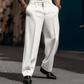 💎 60% OFF! 💎 Men’s Casual Pleated Wide-Leg Pants – Breathable Polyester, Modern Silhouette & Functional Pockets 👖✨