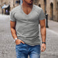 Men's Slim Fit V-Neck T-Shirt