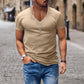 Men's Slim Fit V-Neck T-Shirt