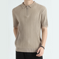 Men's Short Sleeve Knit Lapel T-Shirt