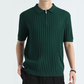 Men's Short Sleeve Knit Lapel T-Shirt