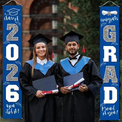 🔥HOT SALE🔥Class of 2026 Graduation Porch Banners