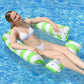 🔥Sommer-Sale - 40 % Rabatt💥 Inflatable Stripe Pool Float Lounge Chair