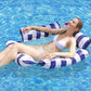 🔥Sommer-Sale - 40 % Rabatt💥 Inflatable Stripe Pool Float Lounge Chair