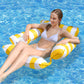 🔥Sommer-Sale - 40 % Rabatt💥 Inflatable Stripe Pool Float Lounge Chair
