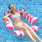 🔥Sommer-Sale - 40 % Rabatt💥 Inflatable Stripe Pool Float Lounge Chair