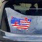 Waterproof Faith & Pride Car Body Sticker