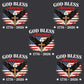 Waterproof Faith & Pride Car Body Sticker