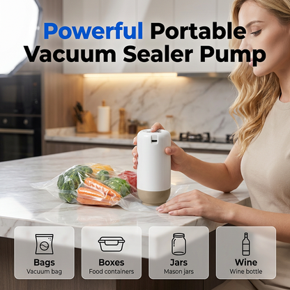 🔥Summer Sale: 40% OFF💥 Portable Electric Vacuum Sealer Pump