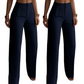 Women's Elegant Pleated Wide-Leg Suit Pants - High-Waist, Flowy & Versatile