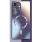 Magnetic matte protective case with heat dissipation