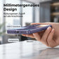 Magnetic matte protective case with heat dissipation