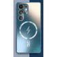Magnetic matte protective case with heat dissipation