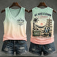 Women's "too old to care club" V-neck vests