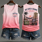 Women's "too old to care club" V-neck vests