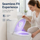 🚽Buy 2 Get 1 Free ! 🔥🔥Smart UVC Toilet Sterilizer Light‑Motion Sensor Toilet Bowl Sanitizer Lamp, IPX4 Waterproof Rechargeable UVC Disinfection Device for Bathroom Toilet, Eliminates 99.9% Bacteria for Household Sanitation