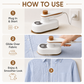 Mini Foldable Handheld Steamer for Travel