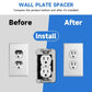 🎉 2026 Sale — Over 16,700 Sold!🔌 Metal Wall Plate Spacer For Uneven Electrical Outlet Boxes ✨