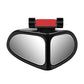 🚗 Dual-View Blind Spot Mirror for Easier Parking & Wheel Visibility