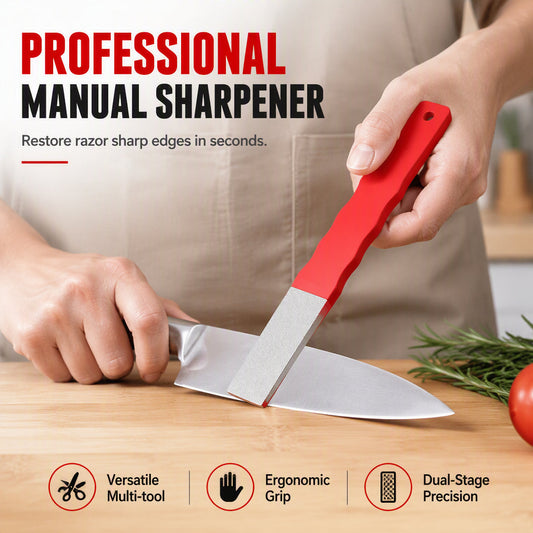 Dual Sided Handheld Knife Sharpener