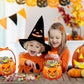 Halloween Transparent Pumpkin Favor Bags