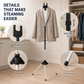 👕 Steam, Hang & Smooth – Adjustable Garment Steamer Stand, Sturdy & Stable. 50% Off. UK Stock