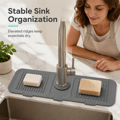 Splash Guard Faucet Mat