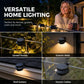 ☀️ Solcellsdriven LED-vägglampa för takränna | Dekorativ belysning för utomhusbruk